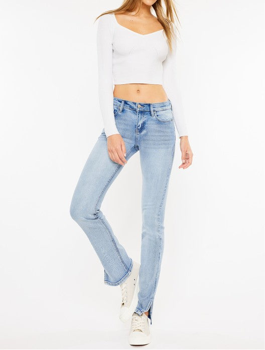 Mid Rise Y2K Bootcut Jeans