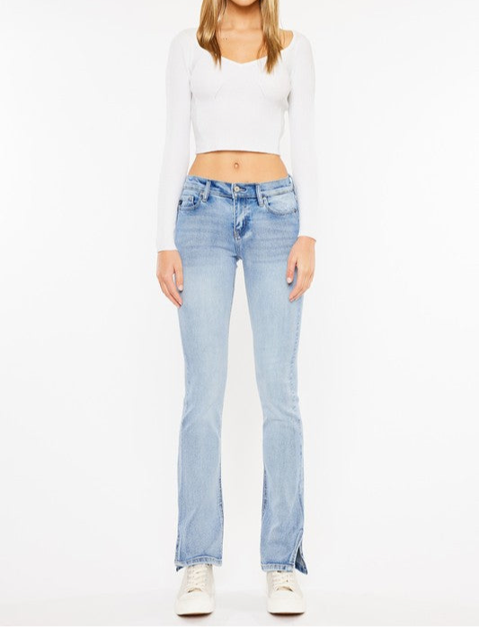 Mid Rise Y2K Bootcut Jeans