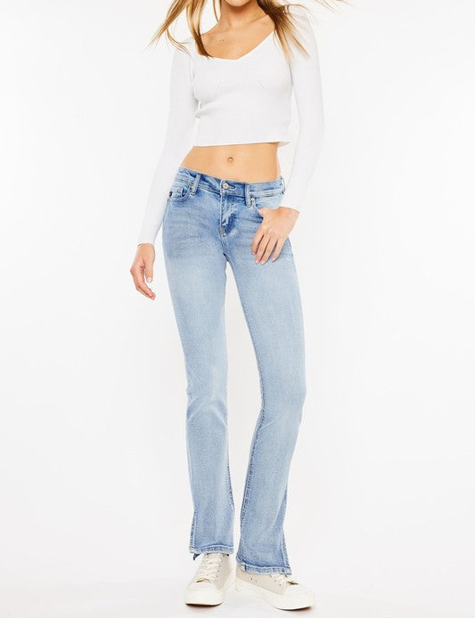 Mid Rise Y2K Bootcut Jeans