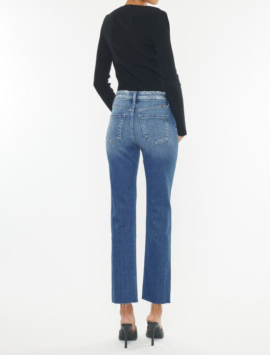 High Rise Slim Straight