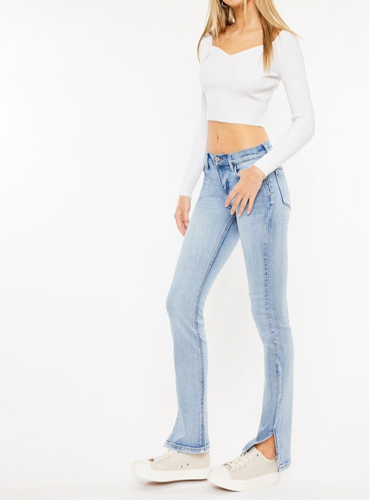 Mid Rise Y2K Bootcut Jeans