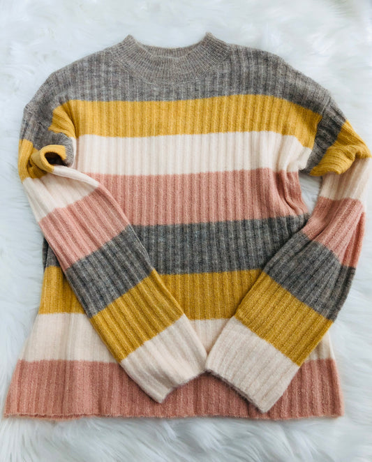 Thick Striped Sweater