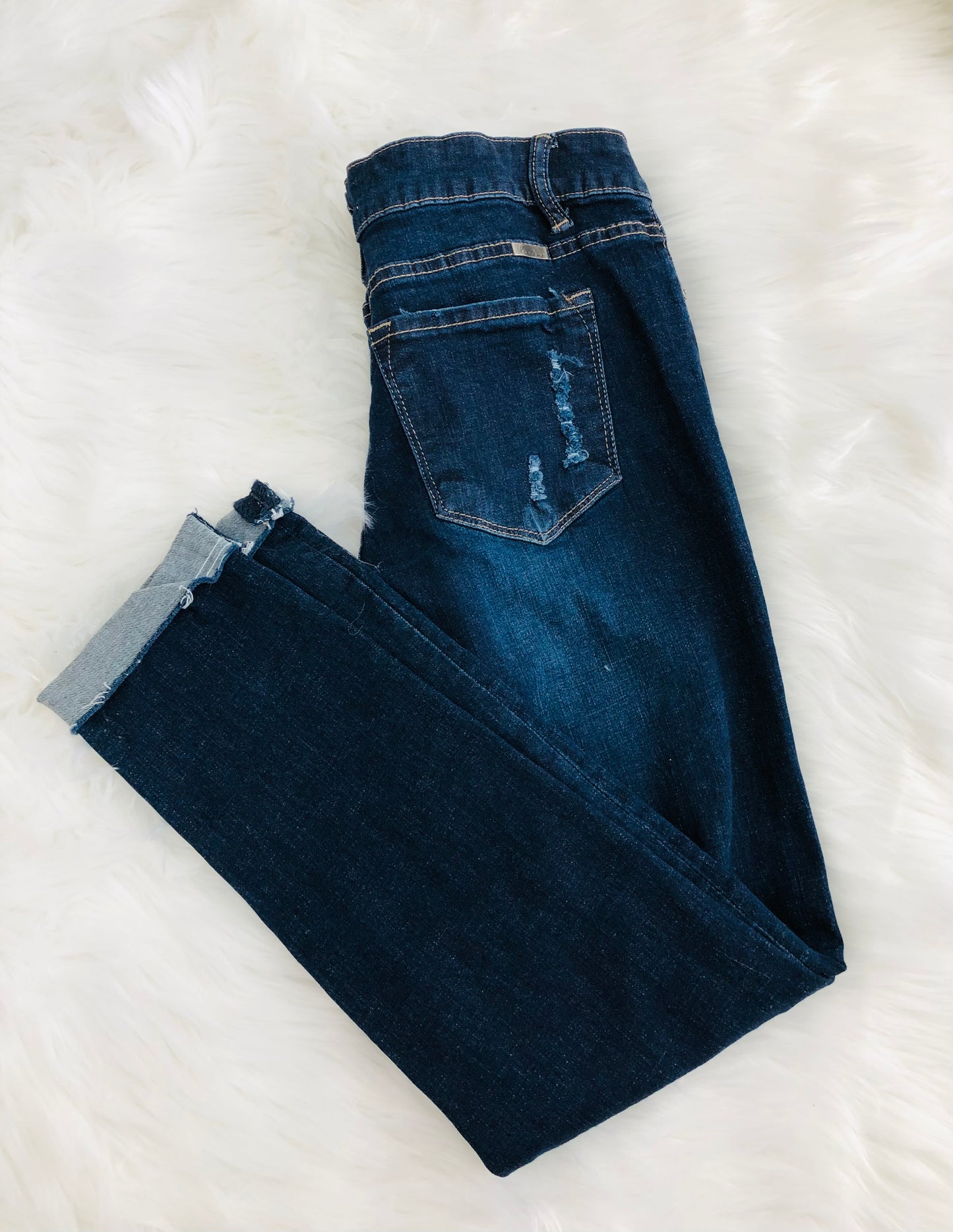 KanCan Distressed Skinny Jeans